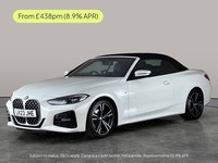 2023 BMW 4 Series 420i M Sport 2dr Step Auto CONVERTIBLE PETROL Automatic