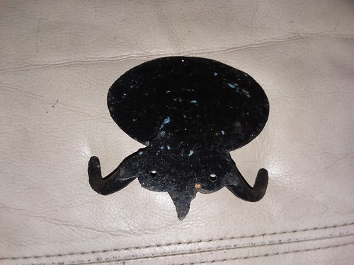 VINTAGE CASE FIREMAN TRUCK COAT HOOK