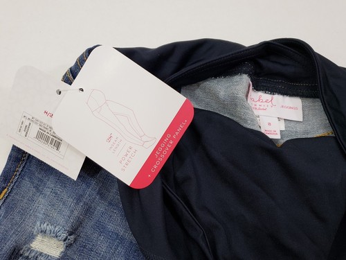 New Isabel By Ingrid & Isabel Maternity Distressed Skinny Jeans Size 8 Jegging