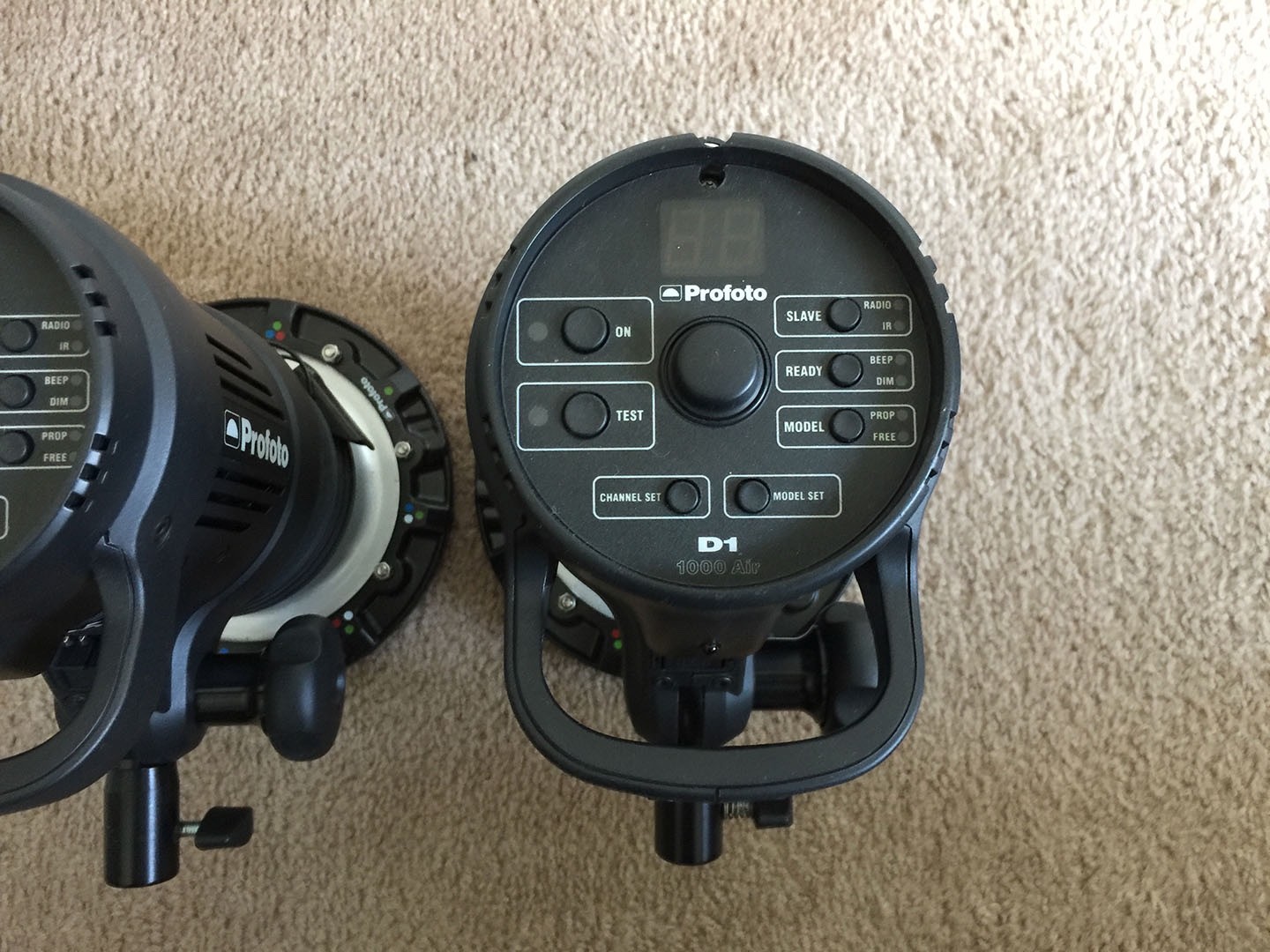 Profoto D1 Air 1000 Monolight Set and Profoto RFi Speed Ring