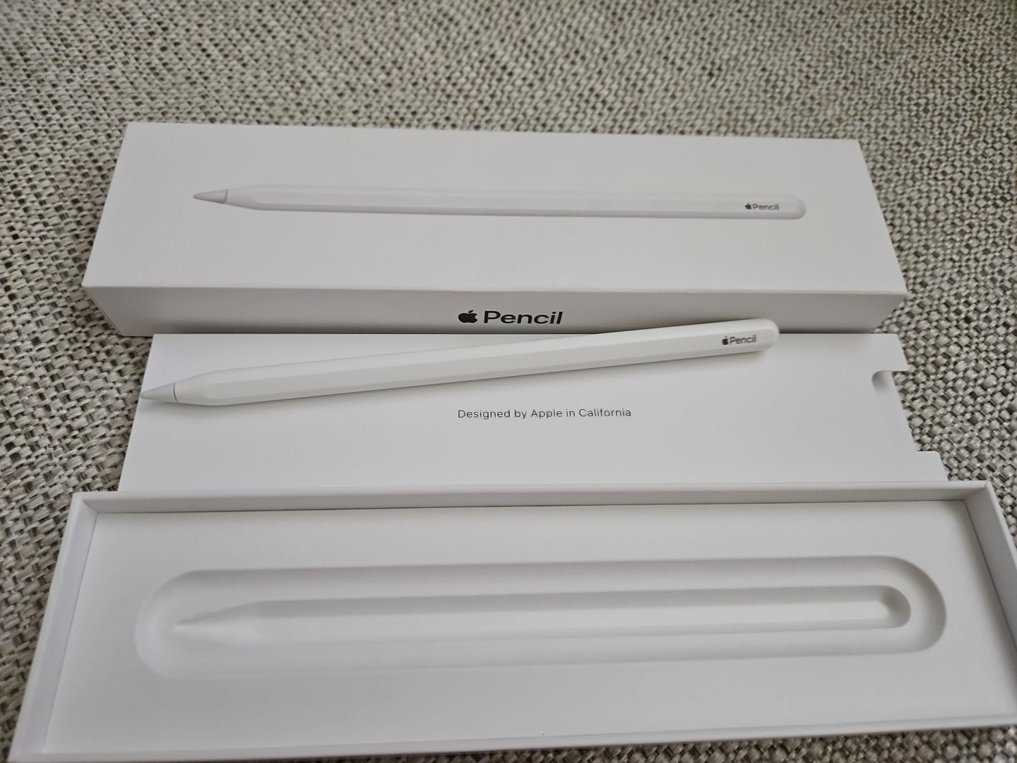 j*須様 Apple Pencil (第2世代) ホワイト　未使用 Apple Pencil 2nd Generation White Check Compatible