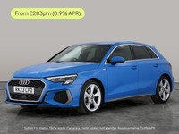 2023 Audi A3 1.0 TFSI 30 S line Sportback 5dr Petrol S Tronic Euro 6 (s/s) (110 