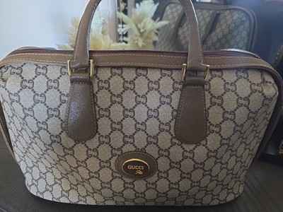 Burberry PVC Tote Bag Nova Check Shadow Horse Brown From