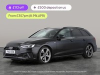 2021 Audi A4 Avant 2.0 TFSI 45 Black Edition Estate 5dr Petrol S Tronic quattro 