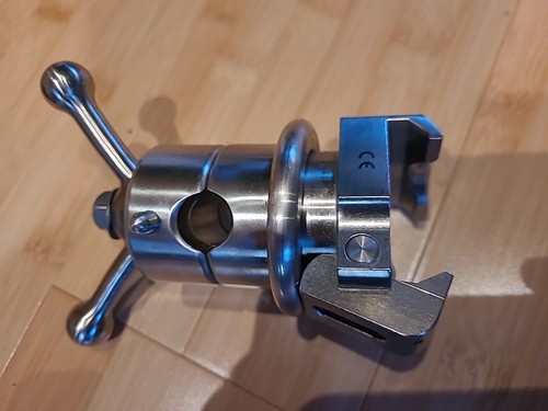 Iron Intern Barriatric Nathanson Swing Table Rail Post Clamp