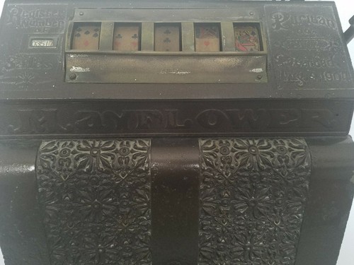 RARE  MAYFLOWER Trade Stimulator Slot  Machine Puritan