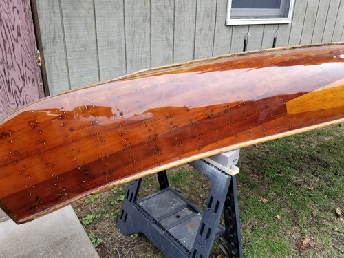 Redwood Cedar Strip Canoe - Langford