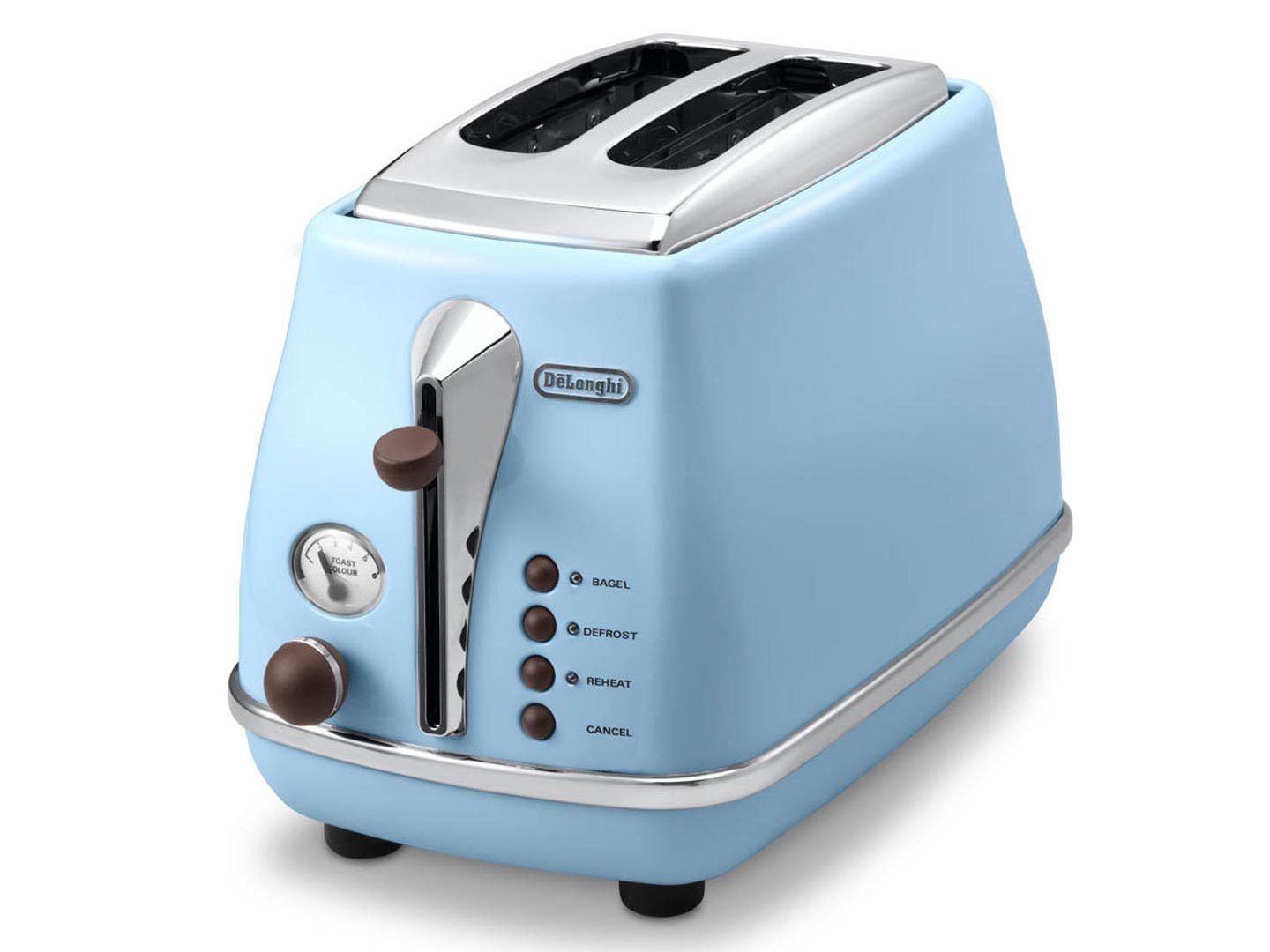 Delonghi CTO2003/KBO2001VAZ Icona Vintage 2 Slice Kettle + Toaster PACK