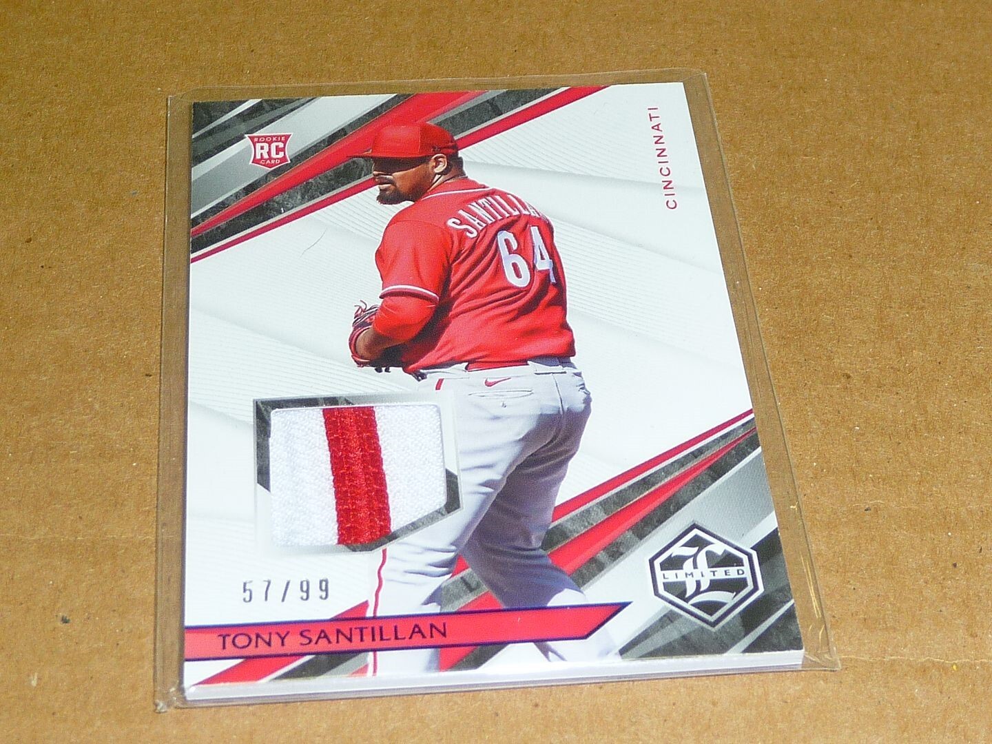 2022 Panini Chronicles Limited TONY SANTILLAN JERSEY PATCH