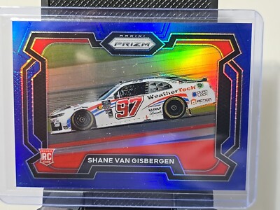 2024 Panini Prizm Shane Van Gisbergen #87 Blue Prizm 030/199 Kaulig Racing RC