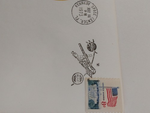 Skylab Cloth Back Patch And First Day Cover