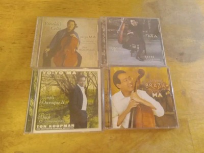 Yo Yo MA 4 Cd  : Vivaldi's Cello ,brazil,baroque,baroque 2, Ex