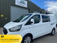 2021 Ford Transit Custom 2.0 EcoBlue 130ps Low Roof D/Cab Limited Van PANEL VAN 