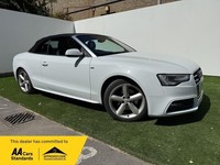 2012 Audi A5 Cabriolet 2.0 TFSI S line S Tronic quattro Euro 5 (s/s) 2dr CONVERT