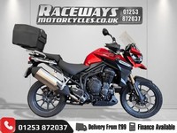 TRIUMPH TIGER EXPLORER 1215CC 2015 RED 6,082 MILES USED MOTORCYCLE