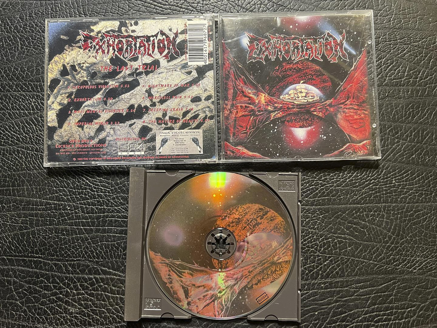 Exhortation - The Last Trial ORG CD OPUS 005 1995 DEATH METAL | eBay
