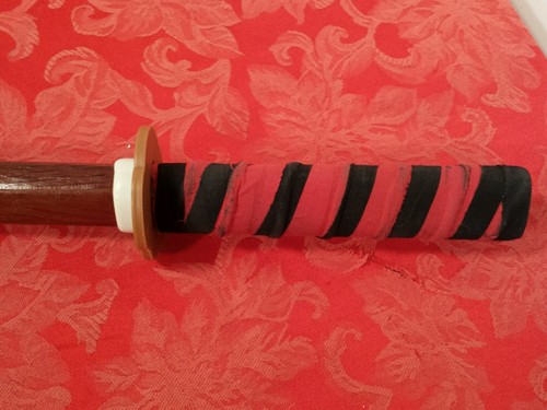 Wood Wooden Practice Sword  Play Kids Toy Costume Accessory Theatre Prop