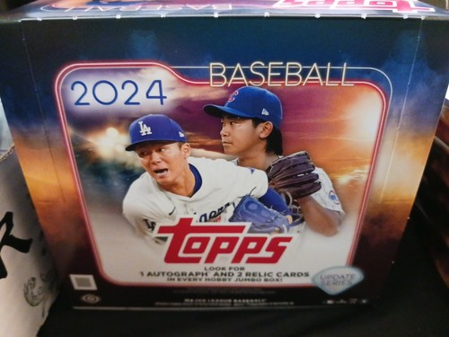2024 Topps Update Series Baseball Factory Sealed Jumbo Box 2024 Topps Update Series Baseball Factory Sealed Jumbo Box