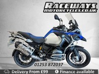 BMW R1200 GS ADVENTURE TE 2014 BLUE 22,075 MILES USED MOTORCYCLE