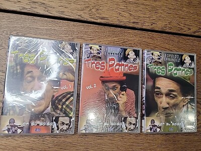 Tres Patines En Su Salsa DVD Volume 1 2 3  Cuba Leopaldo Fernandez New Sealed