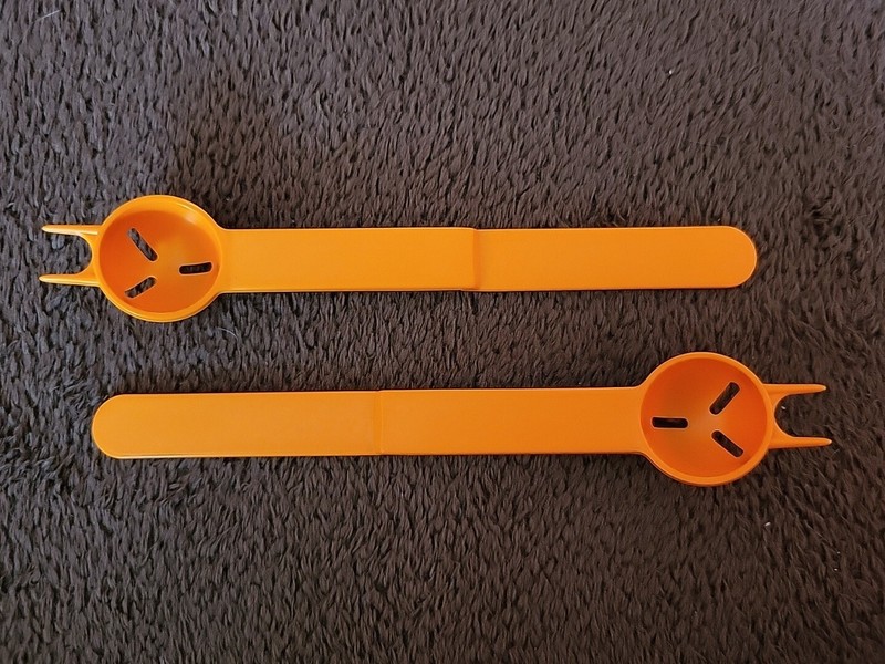 Tupperware Orange Teufelchen, KÃ¼Chenhelfer, KÃ¼Chenhilfe, Piekser, Oliven Y45