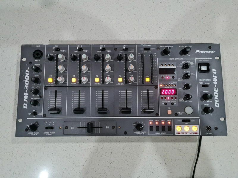 Pioneer DJM3000 』DJ mixer 名機 CDJ パイオニア