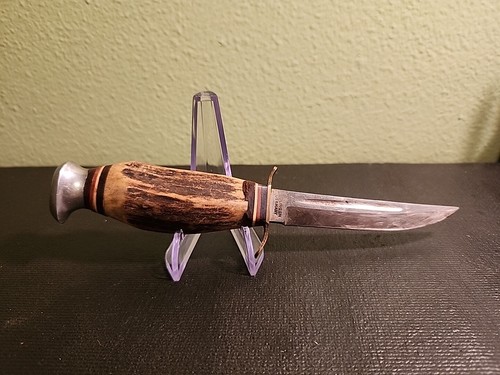 SOLINGEN リンダーゾーリンゲン　鹿彫刻　 Old Solingen Antique German Wasa Solingen 4.25