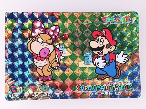 スーパーマリオワールド　カード　No.33　ウエンディ スーパーマリオワールド カード No.33 ウエンディ - メルカリ