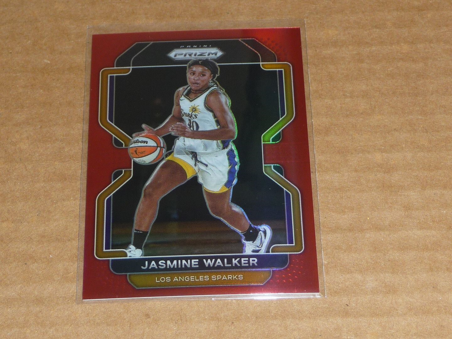 2022 Panini Prizm WNBA RED PARALLEL /199 JASMINE WALKER