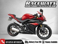 YAMAHA YZF-R125 2016 RED 13,990 MILES, USED 125