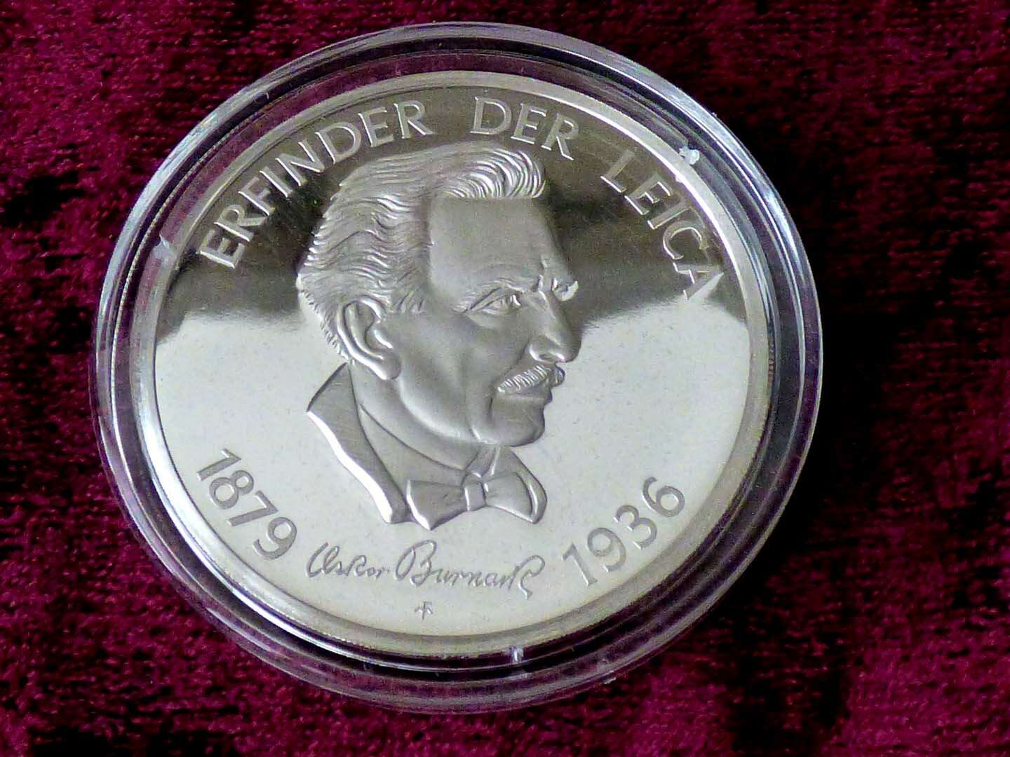 Leica Sterling Silver Coin Commemorative Rare M4-P version