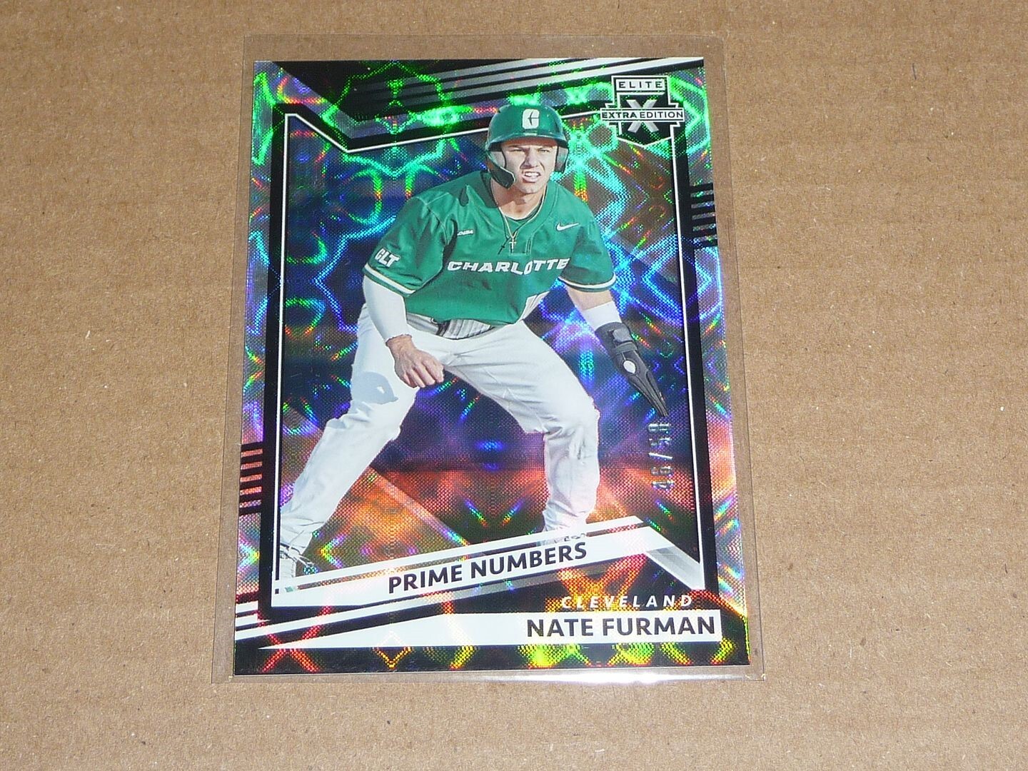 2022 Panini Elite Extra Edition NATE FURMAN PRIME NUMBERS