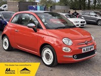 Fiat 500 1.2 Anniversario Hatchback 3dr Petrol Dualogic Euro 6 (s/s) (69 bhp) Pe