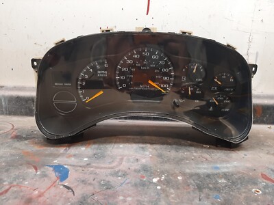 00-02 SILVERADO SIERRA TAHOE INSTRUMENT GAUGE CLUSTER SPEEDOMETER