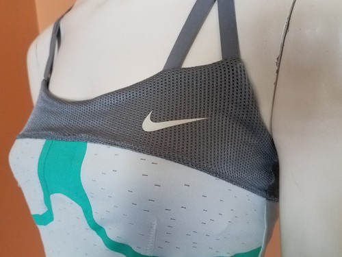 EUC Women's Nike Dri-fit Golf Tennis Athletic Dress Size S Mint Green/Gray