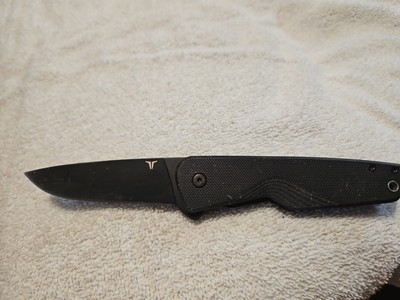 TRUE Ball Bearing Flipper Pocket Knife Linerlock Black Folding #5