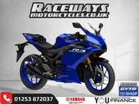 YAMAHA YZF-R3 BRAND NEW BLUE MOTORCYCLE FULL MANUFACTURERS WARRANTY 321CC