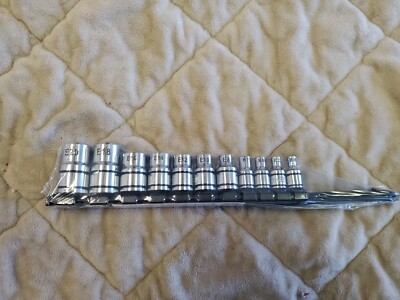 MATCO Tools  11 PIECE INVERTED TORX SOCKET SABCX11V E4 TO E20 1/4, 3/8, & 1/2''