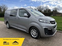 2021 Vauxhall Vivaro 3100 2.0d 120PS Sportive H1 D/Cab PANEL VAN DIESEL Manual