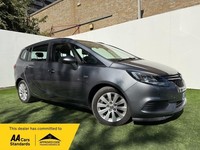 2016 Vauxhall Zafira Tourer 1.4i Turbo Design Euro 6 5dr MPV Petrol Manual