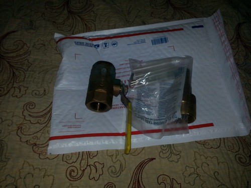 deep well kit brass  fittings and  heat shrink