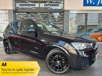 2016 BMW X3 2.0 20d M Sport SUV Diesel Auto xDrive Euro 6 (s/s) (190 ps) 5dr
