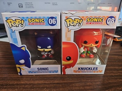 Funko Pop 08 Knuckles Sonic The Hedgehog 06 Vaulted  29c2