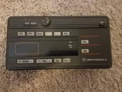 Motorola MaraTrac HCN1090A Mobile Radio Remote Control Head with Squelch Knob. Buy it now for 24.99