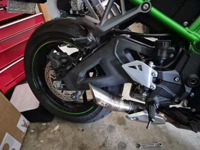 2020-2025 Kawasaki Z H2 ZH2 Shorty Exhaust Pipe Slip-On
