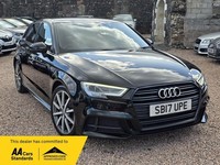 2017 Audi A3 1.4L Sportback Black Edition TFSI Semi-Auto Hatchback 5dr Petrol Se