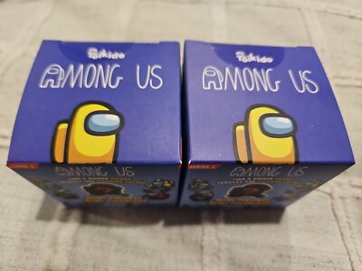 Among Us Blind Box Figurines Mini Toikido Toy Box 2 Boxes SEALED NEW Free Ship