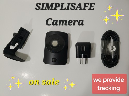 5X SimpliSafe Indoor Camera Wi-Fi HD Security Camera SSCM1 & Wall Charger W/cord