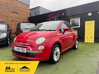 2014 Fiat 500 1.2 Lounge Dualogic Euro 6 (s/s) 3dr Petrol