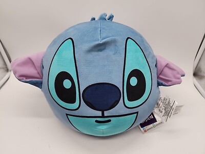 Disney STITCH Travel Cloud Pillow Plush Squishy Face Stuffed Toy Lilo and Stitch